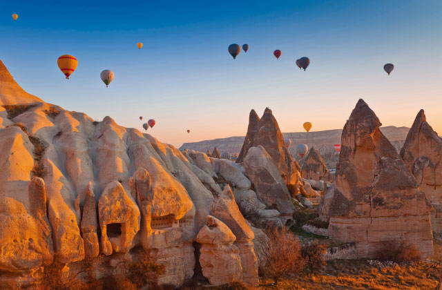 ギョレメ国立公園とカッパドキアの岩窟群